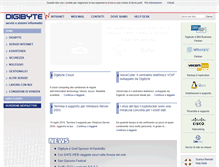 Tablet Screenshot of digibyte.it
