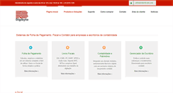 Desktop Screenshot of digibyte.com.br